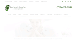 Desktop Screenshot of greenheatingandcooling.com